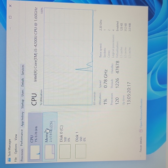 Lenovo ThinkPad i5 Laptop, Win 11, 8gb RAM, Adobe CC, MS Office, 256gb SSD - Picture 4 of 7